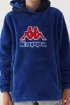 7-16 Yaş KAPPA Erkek Çocuk Sweatshirt -Saks Mavi-