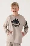 7-16 Yaş KAPPA Erkek Çocuk Sweat -Bej-