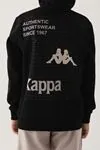 7-16 Yaş KAPPA Erkek Çocuk Sweatshırt -Siyah-