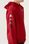 7-16 Yaş KAPPA Erkek Çocuk Sweatshirt -Kırmızı