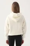 7-16 Yaş KAPPA Kız Çocuk Sweatshırt -Ekru-