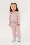1-9 Yaş Firuze Cotto Kız Çocuk Takım -Pembe-