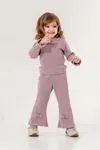 1-9 Yaş Rana Bella Kız Çocuk Takım -Leylak-