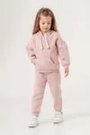 6-9 Yaş Daisy Cotto Kız Çocuk Eşofman Takım -Pembe