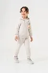6-9 Yaş Joy Bear Kız Çocuk Hırkalı Takım -Latte
