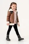 4-7 Yaş Zarala Design Kız Çocuk 3'Lü Takım -İçi Pembe-