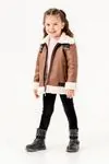 4-7 Yaş Zarala Design Kız Çocuk 3'Lü Takım -İçi Pembe-