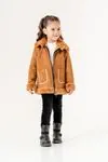 4-7 Yaş Cool Designer Kız Çocuk 3'Lü Takım -Tarçın-