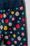 1-6 Yaş Colors Polka Kız Çocuk Takım -Lacivert
