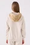 5-16 Yaş KAPPA Kız Çocuk Sweatshırt -Latte-