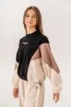 9-15 Yaş Italy Designer Kız Çocuk Eşofman Takım -Koyu Latte-