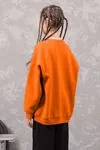 9-14 Yaş Tiger Live Kız Çocuk Sweat -Oranj