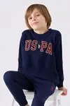 4-15 Yaş Lisanslı Us Polo ASSN Erkek Çocuk Takım -Lacivert-