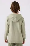 5-16 Yaş KAPPA Erkek Çocuk Sweatshırt- Çay Yeşili-