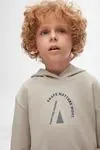 4-8 Yaş Shape Matters Erkek Çocuk Eşofman Takım -Uzay Gri