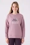5-16 Yaş KAPPA Kız Çocuk Sweat -Leylak-