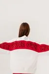 9-15 Yaş Premium Your Own Kız Çocuk Takım -Ekru/Kırmızı