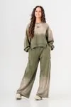 9-15 Yaş Parislora Roma Kız Çocuk Takım -Haki-