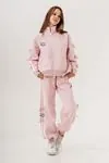 9-15 Yaş Ribbon Italy Design Kız Çocuk Takım -Pembe