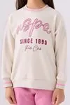9-15 Yaş Lisanslı Us Polo ASSN Kız Çocuk Takım -Bej-