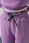 9-15 Yaş Unıque Only Design Kız Çocuk Takım -Lila-