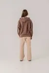 8-15 Yaş Premium Cool Velvet Kız Çocuk Takım -Modern Camel-
