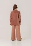8-15 Yaş Premium Velvet Cotto Kız Çocuk Takım -Caramel-