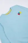 3-10 Yaş Lisanslı Haribo Unısex Çocuk Sweat -Mavi-