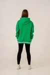 9-15 Yaş Unıque Strong Kız Çocuk -Sweatshırt -Benetton Yeşil-