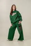 9-15 Yaş Strong London Kız Çocuk Takım -Benetton Yeşil-