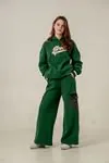 9-15 Yaş Strong London Kız Çocuk Takım -Benetton Yeşil-