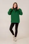 9-15 Yaş Fabulous Cool Kız Çocuk Sweat -Benetton Yeşil-