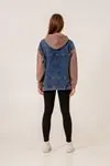 9-15 Yaş Exactly Soddo Kız Çocuk Sweatshırt- Mocha-