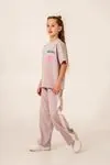 8-12 Yaş New Vibe Kız Çocuk Takım -Lila-