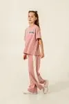 8-12 Yaş New Vibe Kız Çocuk Takım -Soft Pudra-