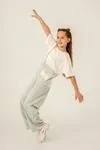 8-12 Yaş Berceste Vibes Kız Çocuk Takım -Modern Yeşil-
