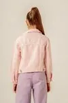4-12 Yaş Lizbon Colors Kız Çocuk Ceket -Pembe-