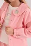4-8 Yaş Stephanie Kız Çocuk 3'Lü Takım -Pembe-