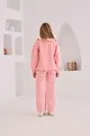 4-8 Yaş Stephanie Kız Çocuk 3'Lü Takım -Pembe-
