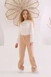 8-12 Yaş With Love Kız Çocuk 3'Lü Takım -Caramel-