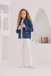 8-12 Yaş Dream Share Kız Çocuk 3'Lü Takım -Mavi-