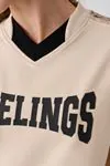 10-16 Yaş Feelıngs Premium  Kız Çocuk Takım-Bej