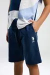 4-15 Yaş Lisanslı Us Polo ASSN Erkek Çocuk Takım-İndigo