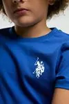 4-15 Yaş Lisanslı Us Polo ASSN Erkek Çocuk Takım-Mavi