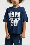 4-15 Yaş Lisanslı Us Polo ASSN Erkek Çocuk Takım-Lacivert