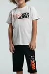 4-15 Yaş Lisanslı Us Polo ASSN Erkek Çocuk Takım-Taş