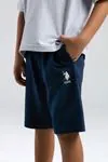 4-15 Yaş Lisanslı Us Polo ASSN Erkek Çocuk Takım-Karmelanj