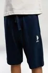 4-15 Yaş Lisanslı Us Polo ASSN Erkek Çocuk Takım-Beyaz