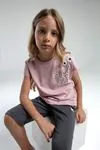 4-15 Yaş Lisanslı Us Polo ASSN Kız Çocuk Takım-Pembe