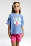 4-15 Yaş Lisanslı Us Polo ASSN Kız Çocuk Takım-İndigo